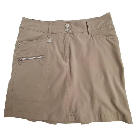 Daily Sports XDS Tan Athletic Golf Skort Size 6 - Picture 15 of 15